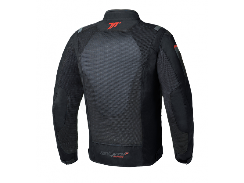 Geaca (jacheta) motociclete barbati Touring Seventy vara model SD-JT56 culoare: negru