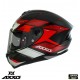 Casca integrala Axxis model Draken S Sunray B5 rosu fluor lucios - tip viziera: MT-V-18C