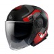 Casca open face MT Thunder III SV Jet Silton B5 rosu mat (ochelari soare integrati) – tip MT-V-19