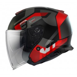 Casca open face MT Thunder III SV Jet Silton B5 rosu mat (ochelari soare integrati) – tip MT-V-19 Casca open face MT Thunder III SV Jet Silton B5 rosu mat (ochelari soare integrati) – tip MT-V-19