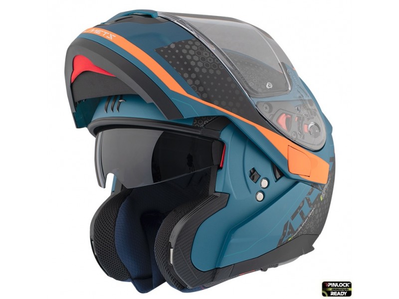 Casca modulabila MT Atom SV Adventure B7 albastru mat Pinlock ready – tip MT-V-16 Casca modulabila MT Atom SV Adventure B7 albastru mat Pinlock ready – tip MT-V-16
