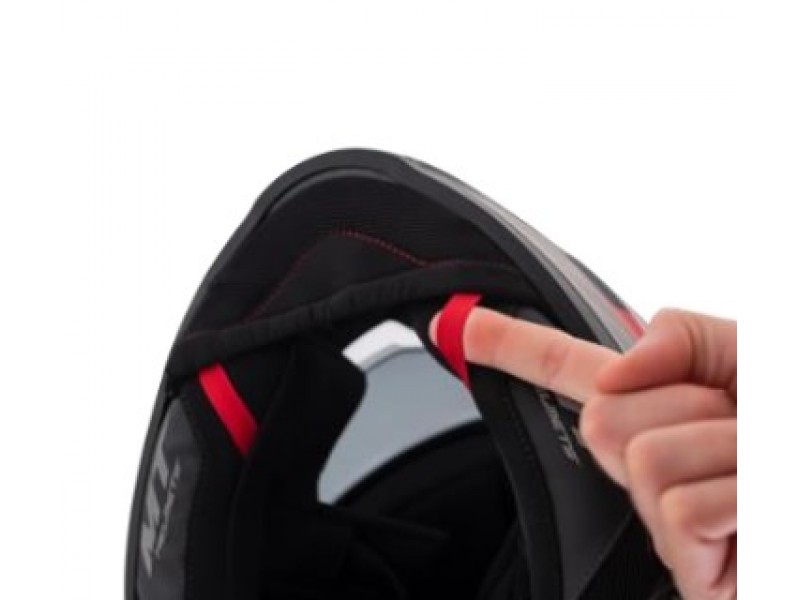 Casca integrala MT Thunder 4 SV MIL A11 negru mat (ochelari soare integrati) - tip viziera MT-V-28B