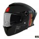 Casca integrala MT Thunder 4 SV MIL A11 negru mat (ochelari soare integrati) - tip viziera MT-V-28B