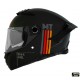 Casca integrala MT Thunder 4 SV MIL A11 negru mat (ochelari soare integrati) - tip viziera MT-V-28B