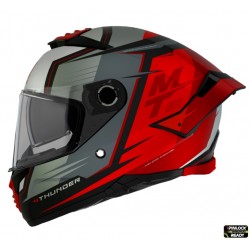 Casca integrala MT Thunder 4 SV Pental B5 rosu mat (ochelari soare integrati) - tip viziera MT-V-28B Casca integrala MT Thunder 4 SV Pental B5 rosu mat (ochelari soare integrati) - tip viziera MT-V-28B