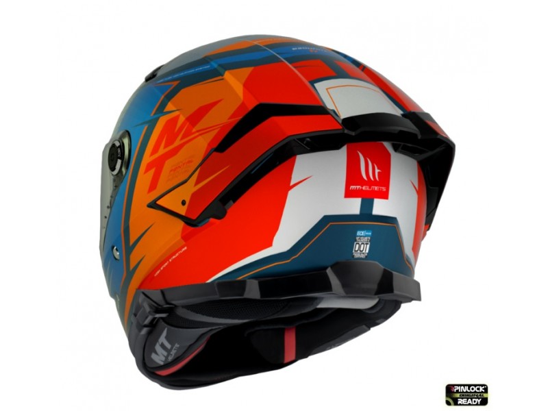 Casca integrala MT Thunder 4 SV Pental B4 portocaliu mat (ochelari soare integrati) - tip viziera MT-V-28B Casca integrala MT Thunder 4 SV Pental B4 portocaliu mat (ochelari soare integrati) - tip viziera MT-V-28B