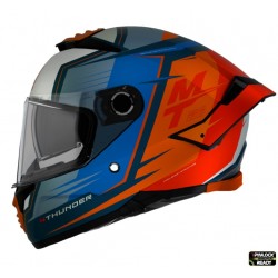 Casca integrala MT Thunder 4 SV Pental B4 portocaliu mat (ochelari soare integrati) - tip viziera MT-V-28B Casca integrala MT Thunder 4 SV Pental B4 portocaliu mat (ochelari soare integrati) - tip viziera MT-V-28B