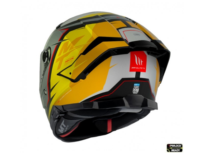 Casca integrala MT Thunder 4 SV Pental B3 galben mat (ochelari soare integrati) - tip viziera MT-V-28B Casca integrala MT Thunder 4 SV Pental B3 galben mat (ochelari soare integrati) - tip viziera MT-V-28B