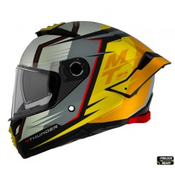Casca integrala MT Thunder 4 SV Pental B3 galben mat (ochelari soare integrati) - tip viziera MT-V-28B Casca integrala MT Thunder 4 SV Pental B3 galben mat (ochelari soare integrati) - tip viziera MT-V-28B