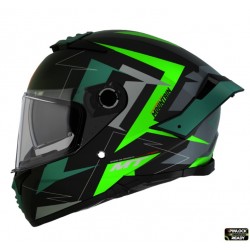 Casca integrala MT Thunder 4 SV Mountain B6 verde mat (ochelari soare integrati) - tip viziera MT-V-28B Casca integrala MT Thunder 4 SV Mountain B6 verde mat (ochelari soare integrati) - tip viziera MT-V-28B