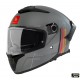 Casca integrala MT Thunder 4 SV MIL C2 gri mat (ochelari soare integrati) - tip viziera MT-V-28B