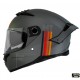 Casca integrala MT Thunder 4 SV MIL C2 gri mat (ochelari soare integrati) - tip viziera MT-V-28B