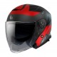 Casca open face MT Thunder III SV Jet Cooper A5 rosu mat (ochelari soare integrati) – tip MT-V-19