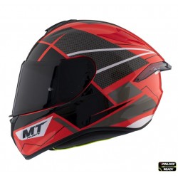 Casca integrala MT Targo Pro Podium D5 rosu lucios – tip MT-V-14 Casca integrala MT Targo Pro Podium D5 rosu lucios – tip MT-V-14