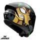 Casca integrala Axxis model Draken S Cosa Nostra B6 verde fluor lucios - tip viziera: MT-V-18C