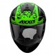 Casca integrala Axxis model Draken S Cosa Nostra B6 verde fluor lucios - tip viziera: MT-V-18C
