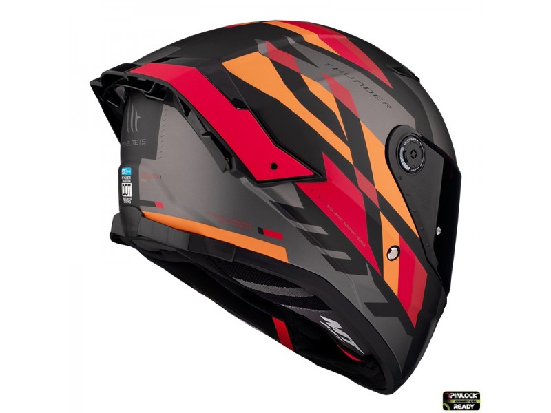 Casca integrala MT Thunder 4 SV Ergo B15 rosu mat (ochelari soare integrati) - tip viziera MT-V-28B Casca integrala MT Thunder 4 SV Ergo B15 rosu mat (ochelari soare integrati) - tip viziera MT-V-28B