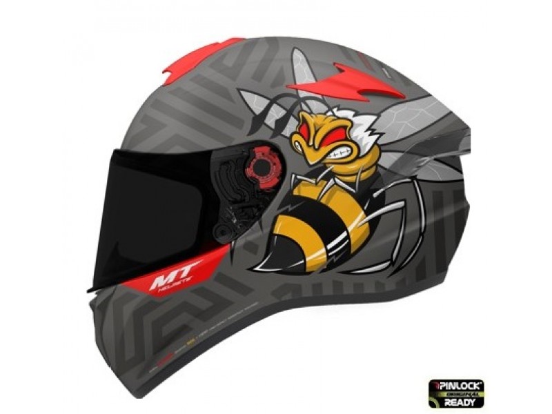 Casca integrala MT Targo Bee B5 rosu lucios – tip MT-V-14 Casca integrala MT Targo Bee B5 rosu lucios – tip MT-V-14