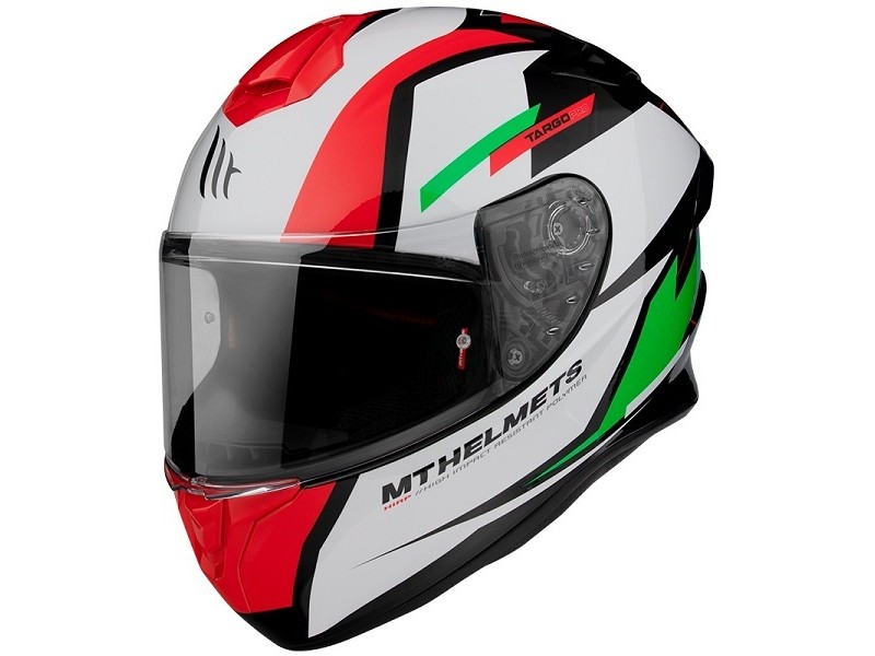 Casca integrala MT Targo Pro Sound C6 verde lucios – tip MT-V-14