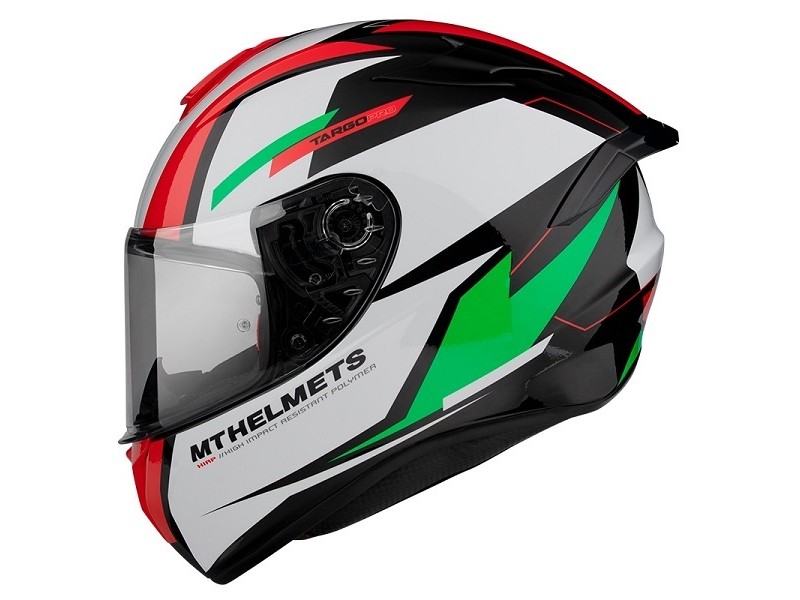 Casca integrala MT Targo Pro Sound C6 verde lucios – tip MT-V-14