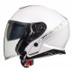 Casca open face MT Thunder III SV Jet A0 alb lucios (ochelari soare integrati) – tip MT-V-19