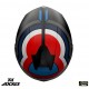Casca integrala Axxis model Draken S Cougar B7 albastru mat - tip viziera: MT-V-18C