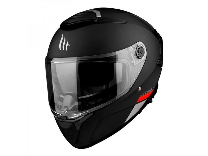 Casca integrala MT Thunder 4 SV A1 negru mat (ochelari soare integrati) - tip viziera MT-V-28B