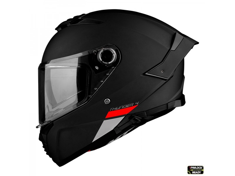 Casca integrala MT Thunder 4 SV A1 negru mat (ochelari soare integrati) - tip viziera MT-V-28B