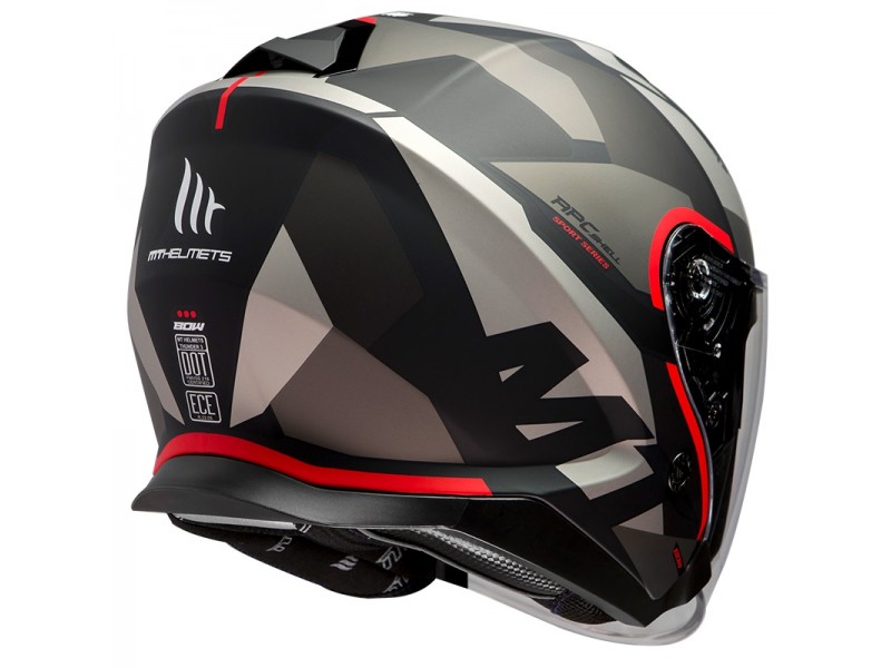 Casca open face MT Thunder III SV Jet Bow A5 rosu mat (ochelari soare integrati) – tip MT-V-19 Casca open face MT Thunder III SV Jet Bow A5 rosu mat (ochelari soare integrati) – tip MT-V-19