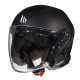 Casca open face MT Thunder III SV Jet A1 negru mat (ochelari soare integrati) – tip MT-V-19