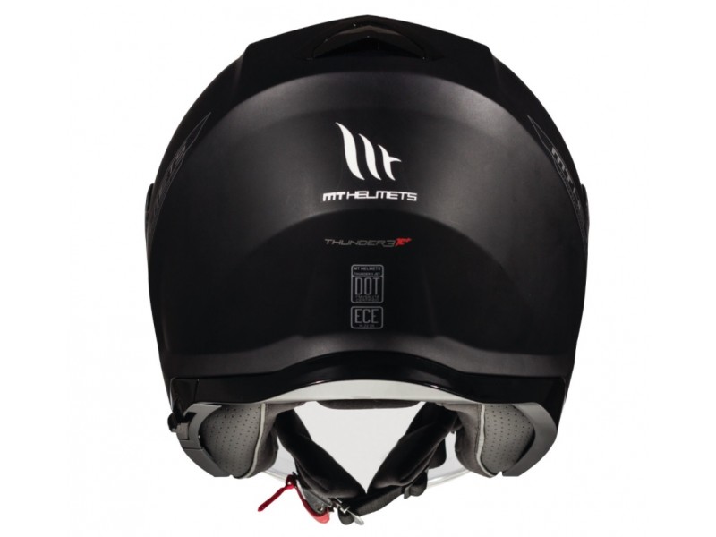 Casca open face MT Thunder III SV Jet A1 negru mat (ochelari soare integrati) – tip MT-V-19