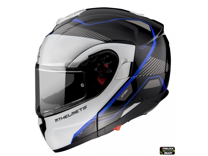 Casca modulabila MT Atom SV Open B7 albastru lucios Pinlock ready – tip MT-V-16 Casca modulabila MT Atom SV Open B7 albastru lucios Pinlock ready – tip MT-V-16