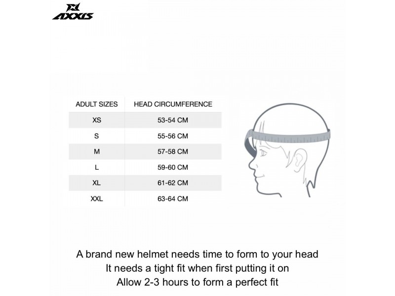 Casca integrala Axxis model Draken S V.2 A10 alb lucios - tip viziera: MT-V-18C