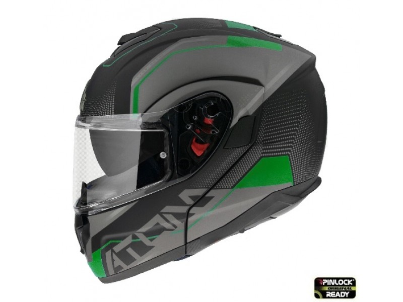 Casca modulabila MT Atom SV Quark A6 verde fluor mat Pinlock ready – tip MT-V-16 Casca modulabila MT Atom SV Quark A6 verde fluor mat Pinlock ready – tip MT-V-16
