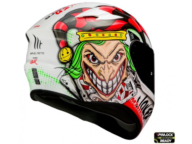 Casca integrala MT Targo Joker A0 alb lucios – tip MT-V-14 Casca integrala MT Targo Joker A0 alb lucios – tip MT-V-14