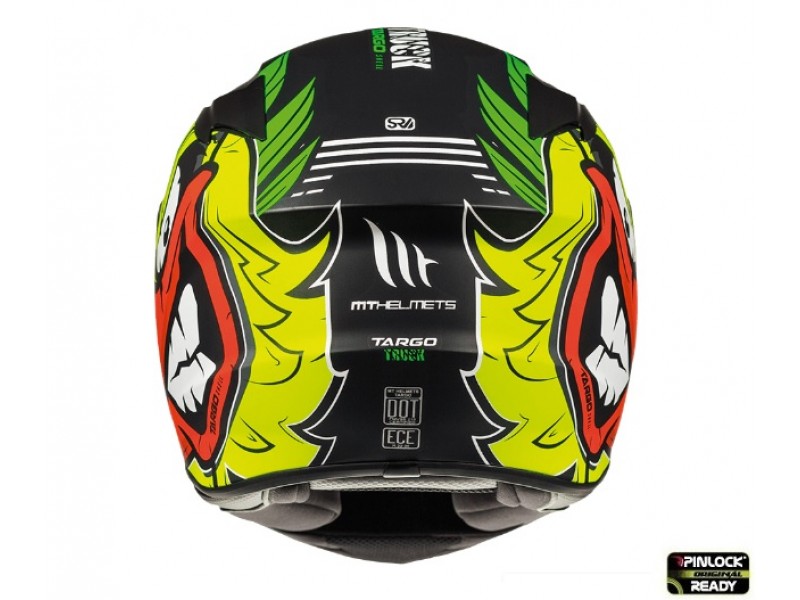 Casca integrala motociclete MT Targo Truck A2 galben fluor mat – tip MT-V-14 Casca integrala motociclete MT Targo Truck A2 galben fluor mat – tip MT-V-14