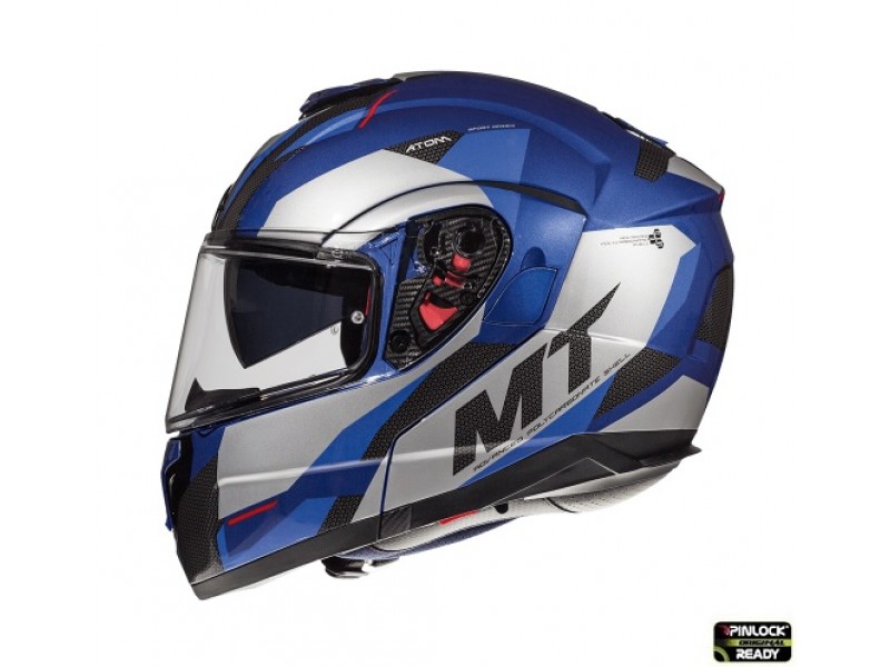 Casca modulabila motociclete MT Atom SV Transcend E7 albastru/gri lucios Pinlock ready – tip MT-V-16 Casca modulabila motociclete MT Atom SV Transcend E7 albastru/gri lucios Pinlock ready – tip MT-V-16