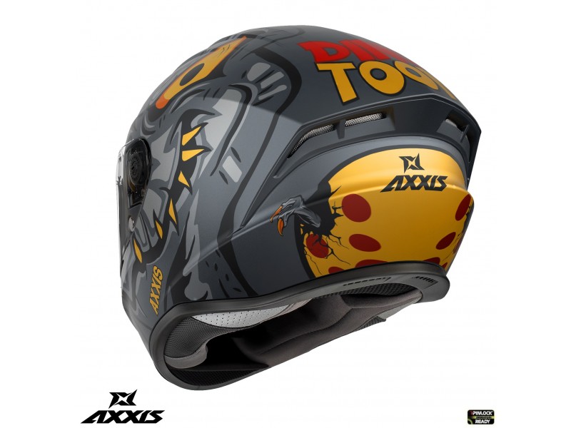 Casca integrala Axxis model Draken S Dinotoon B5 rosu mat - tip viziera: MT-V-18C Casca integrala Axxis model Draken S Dinotoon B5 rosu mat - tip viziera: MT-V-18C