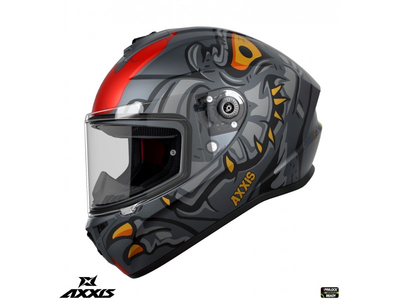 Casca integrala Axxis model Draken S Dinotoon B5 rosu mat - tip viziera: MT-V-18C Casca integrala Axxis model Draken S Dinotoon B5 rosu mat - tip viziera: MT-V-18C