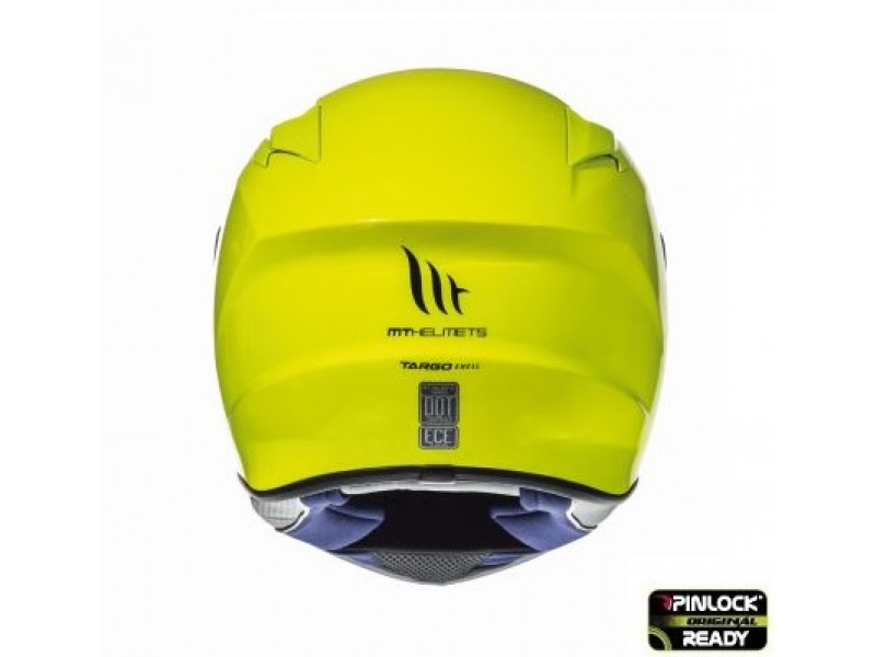 Casca integrala motociclete MT Targo solid A3 galben fluor lucios – tip MT-V-14 Casca integrala motociclete MT Targo solid A3 galben fluor lucios – tip MT-V-14
