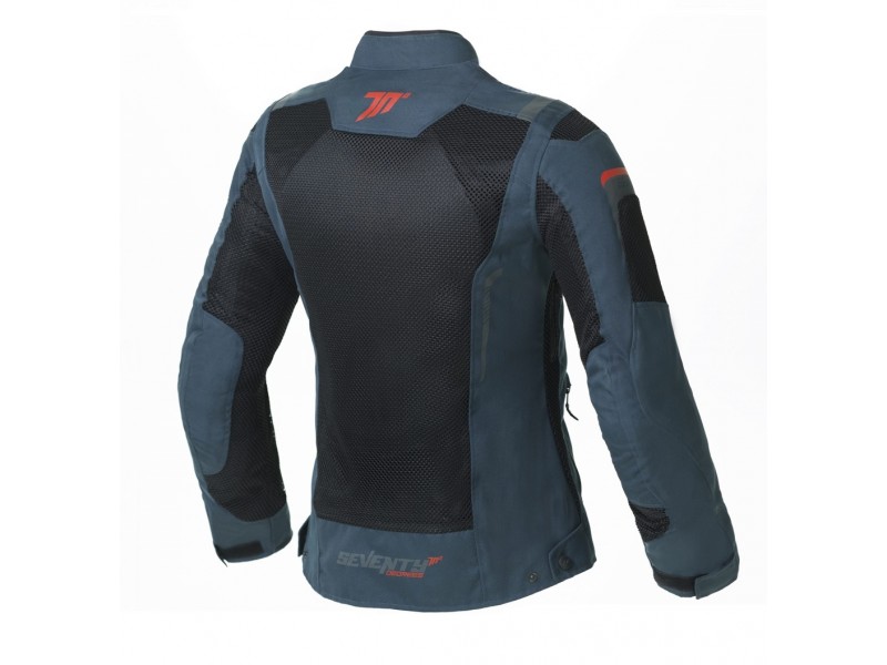 Geaca (jacheta) motociclete femei Touring Seventy vara model SD-JT58 culoare: albastru/negru