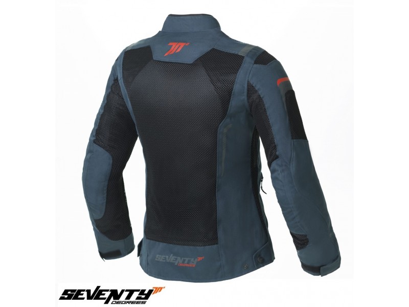 Geaca (jacheta) motociclete femei Touring Seventy vara model SD-JT58 culoare: albastru/negru Geaca (jacheta) motociclete femei Touring Seventy vara model SD-JT58 culoare: albastru/negru