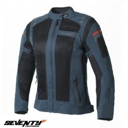 Geaca (jacheta) motociclete femei Touring Seventy vara model SD-JT58 culoare: albastru/negru Geaca (jacheta) motociclete femei Touring Seventy vara model SD-JT58 culoare: albastru/negru