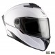 Casca modulabila MT Atom 2 SV A0 alb lucios (ochelari soare integrati) Pinlock Ready - tip viziera: MT-V-35