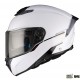 Casca modulabila MT Atom 2 SV A0 alb lucios (ochelari soare integrati) Pinlock Ready - tip viziera: MT-V-35