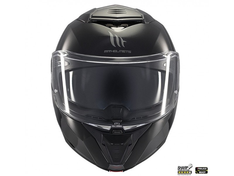Casca modulabila MT Atom 2 SV A1 negru lucios (ochelari soare integrati) Pinlock Ready - tip viziera: MT-V-35 Casca modulabila MT Atom 2 SV A1 negru lucios (ochelari soare integrati) Pinlock Ready - tip viziera: MT-V-35