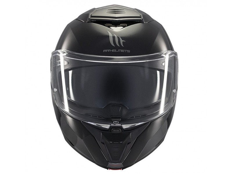 Casca modulabila MT Atom 2 SV A1 negru lucios (ochelari soare integrati) Pinlock Ready - tip viziera: MT-V-35