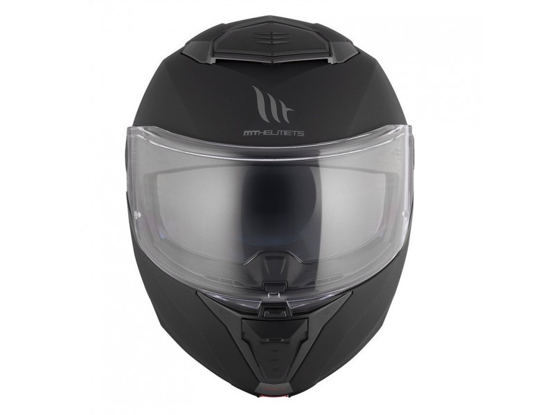 Casca modulabila MT Atom 2 SV A1 negru mat (ochelari soare integrati) Pinlock Ready - tip viziera: MT-V-35