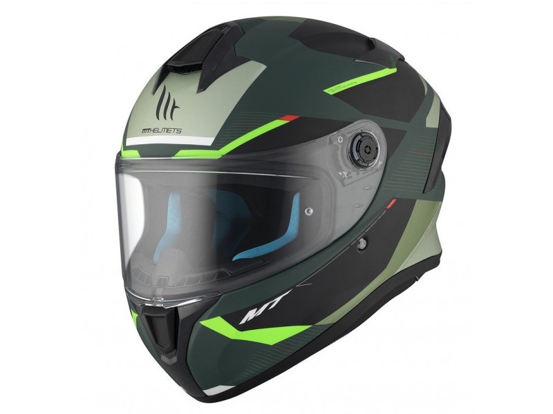 Casca integrala MT Targo S Kay C6 verde mat - omologare noua ECE 22.06