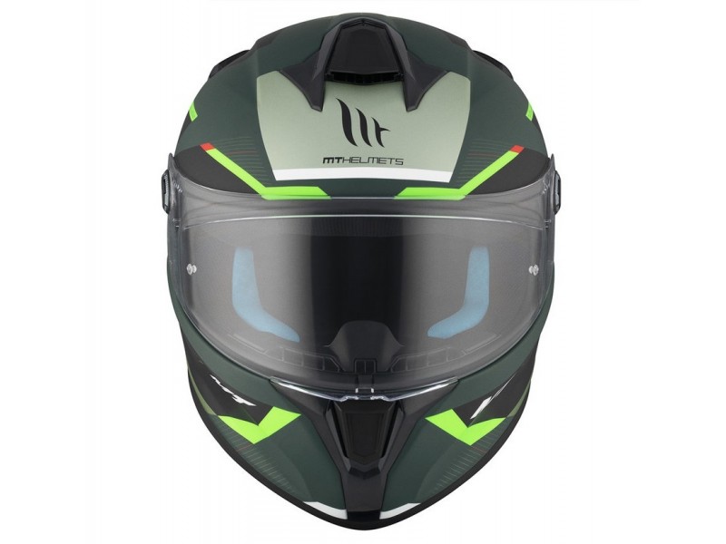 Casca integrala MT Targo S Kay C6 verde mat - omologare noua ECE 22.06